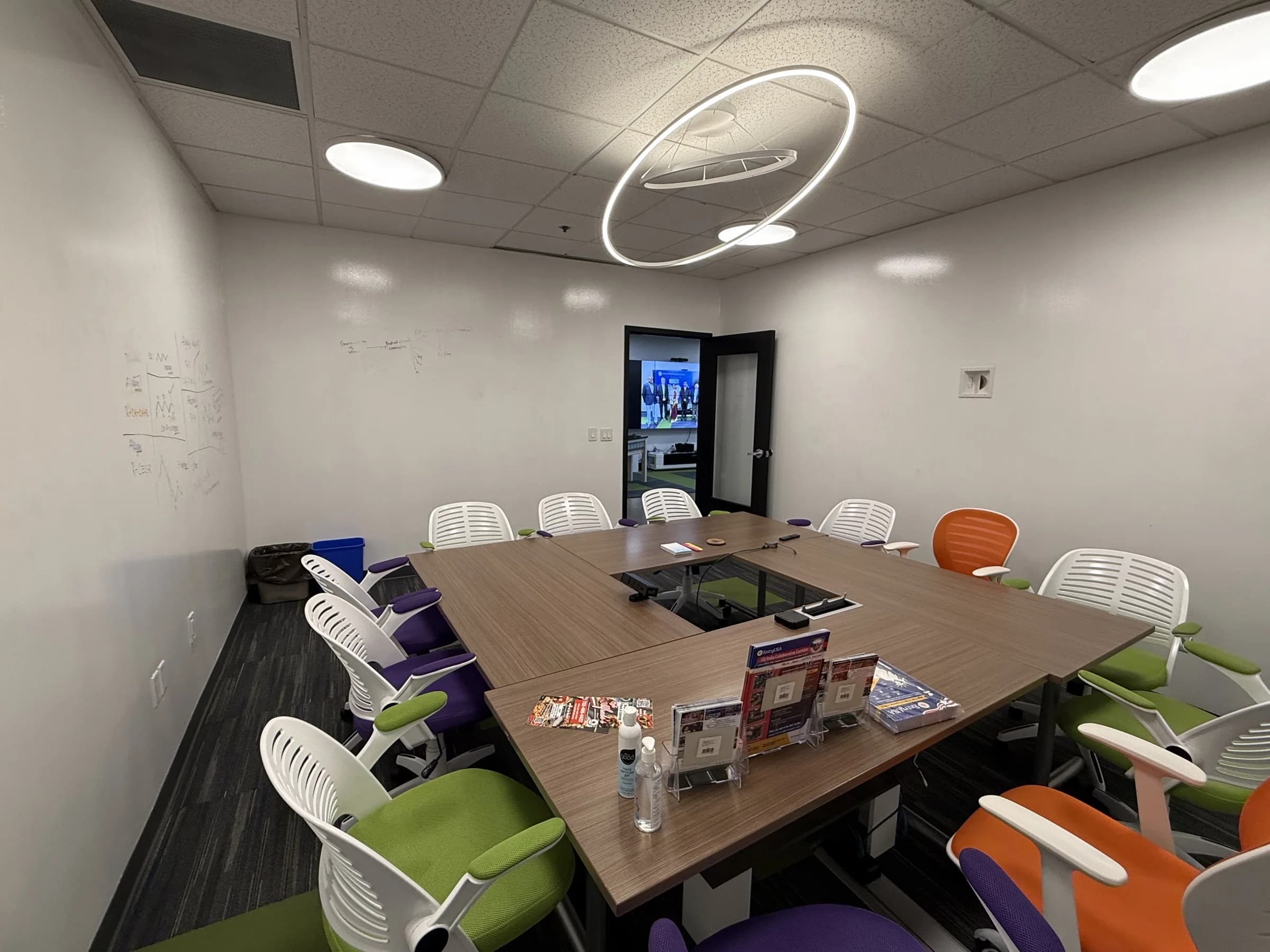 A working conference room in New Jersey for company planning